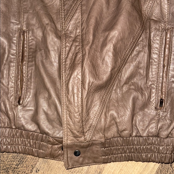 Vintage Cortefiel Brown Leather Jacket | Made in Spain | Men’s 40 - Picture 2 of 16